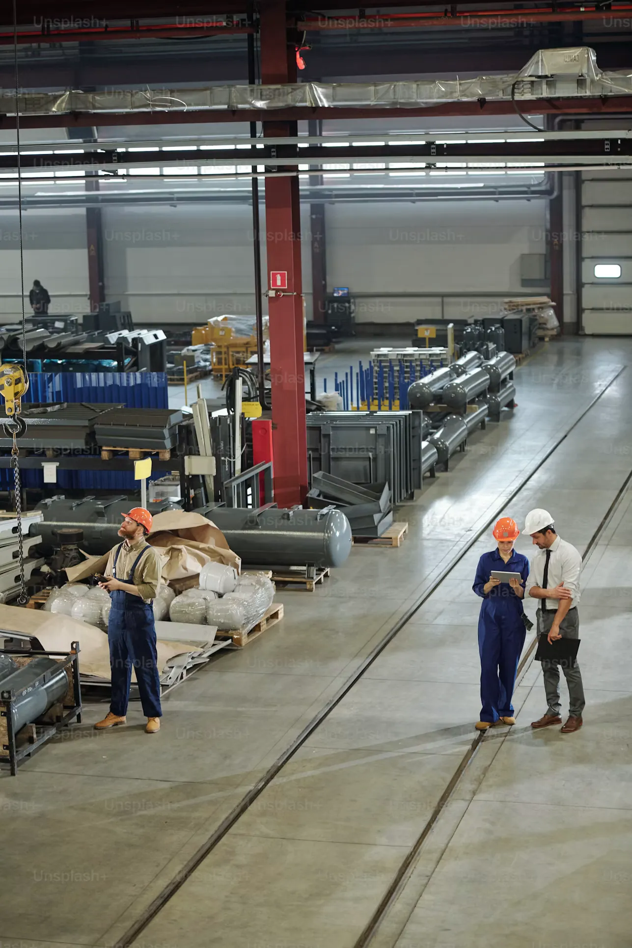 Intérieur d'une usine manufacturière